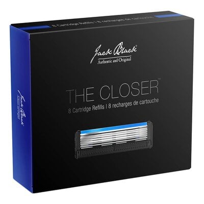 Jack Black - The Closer - 5-Blade Cartridge Refills - 8Stück