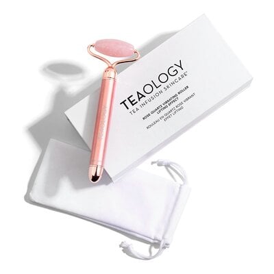 Teaology - Vibrating Rose Quartz Lifting Roller