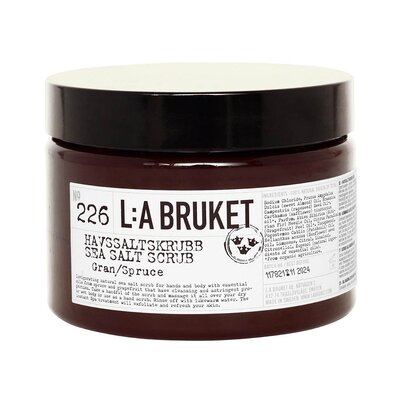 L:A Bruket - Sea Salt Scrub - 226 - Spruce - 420g