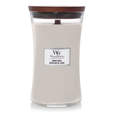 Woodwick - Large Hourglass - Warm Wool