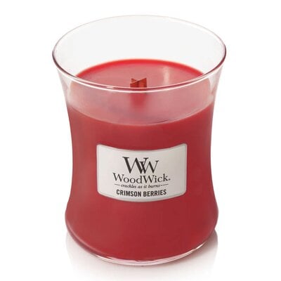 Woodwick - Medium Hourglass - Crimson Berries