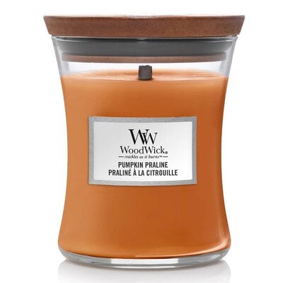 Woodwick - Medium Hourglass Pumpkin Praline