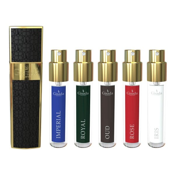 Gisada - Luxury Line - Travel Set - Black