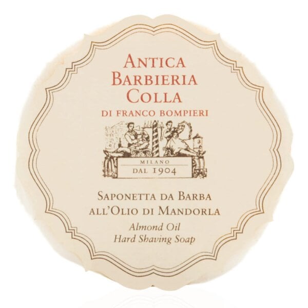 Antica Barbieria Colla - Almond Oil Hard Shaving Soap