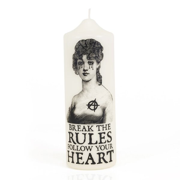 Coreterno - Break the Rules - Pillar Candle