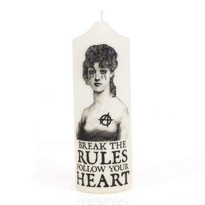 Coreterno - Break the Rules - Pillar Candle