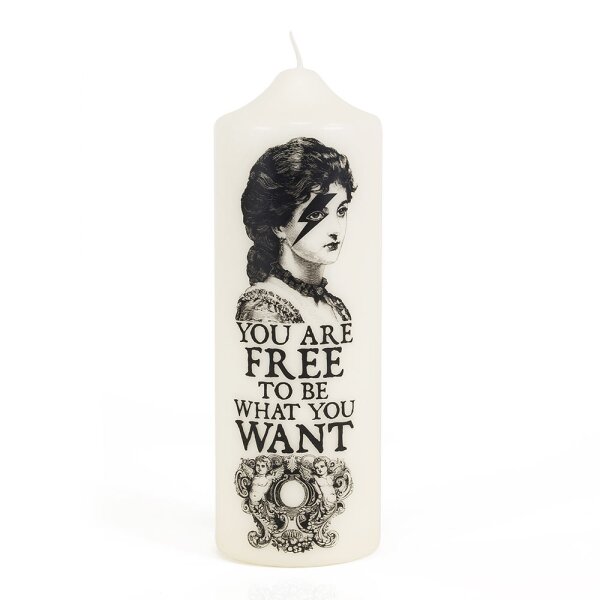 Coreterno - You Are Free - Pillar Candle