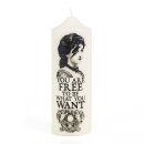 Coreterno - You Are Free - Pillar Candle